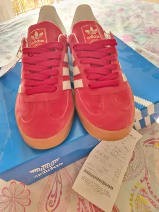 Zapatillas Adidas Gazelle Talla 40 Rojas
