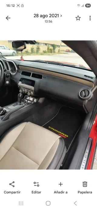 Chevrolet Camaro v8 ss 2010