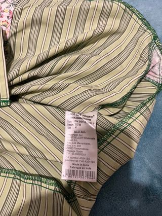 Camisa Jack & Jones rayas verde M