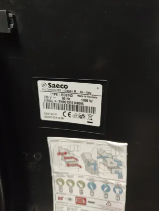 Cafetera Philips Saeco XSmall Negra