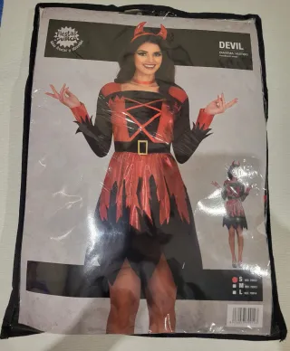 Disfraz Diablo Mujer Talla S