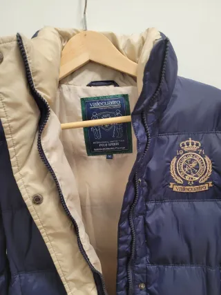 Chaqueta de mujer  Valecuatro Talla M Azul Beige