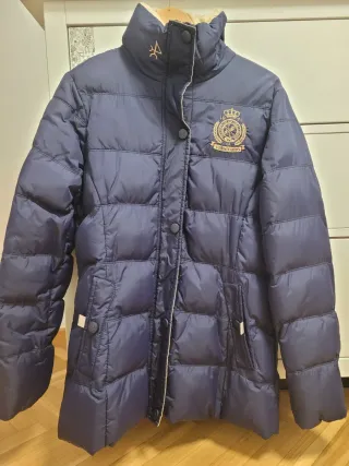 Chaqueta de mujer  Valecuatro Talla M Azul Beige