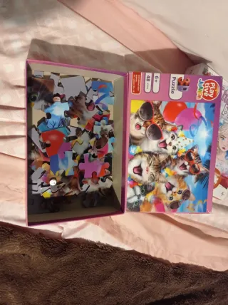 Puzzle Playtive Junior Gatos 48 piezas