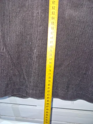 Chaqueta de pana marrón para hombre