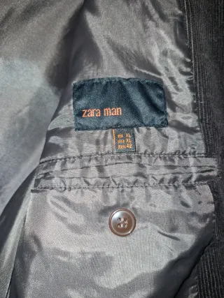 Chaqueta de pana marrón para hombre