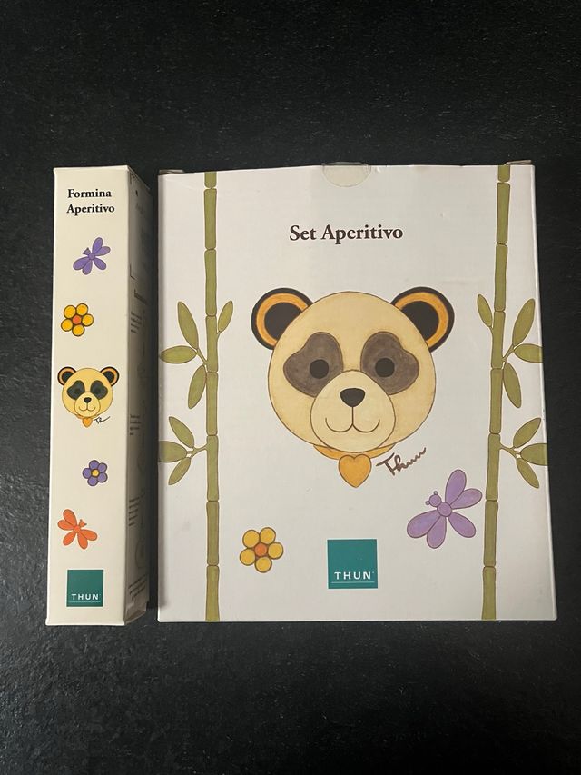 Set Aperitivo e Formina Thun Panda