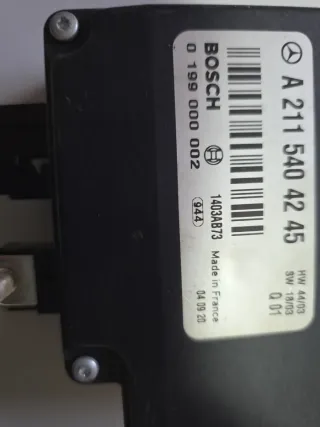 Módulo Batería Mercedes A2115404245 Bosch