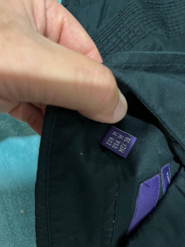 Camisa Negra Casual Hombre Talla M