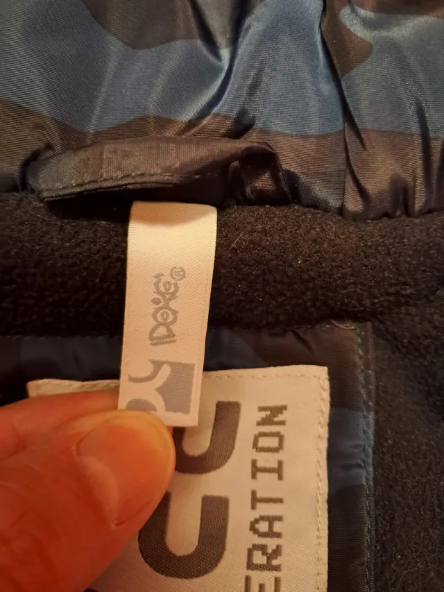 Giubbotto bambino Idexé camouflage blu