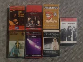 Lote 20 Cintas Cassette Rock Pop Internacional