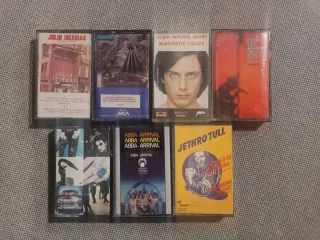 Lote 20 Cintas Cassette Rock Pop Internacional