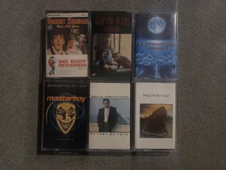 Lote 20 Cintas Cassette Rock Pop Internacional