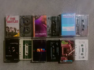 Lote 20 Cintas Cassette Rock Pop Internacional