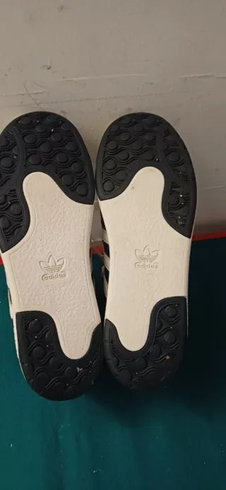 Zapatillas Adidas Altas Azul y Rosa