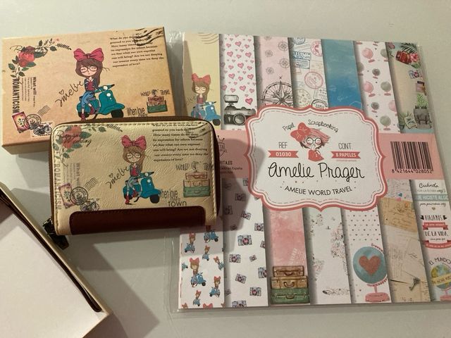 Cartera y Colección Scrap Amelie