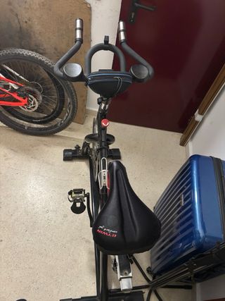 Bicicleta de Spinning Negra