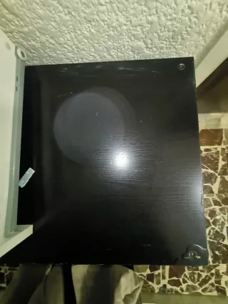 Mueble Kallax IKEA Negro con Cajones Blancos