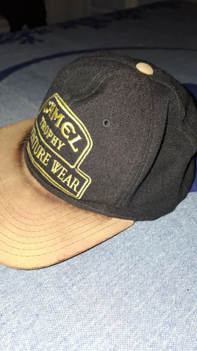 Gorra Camel Trophy Vintage Negra y Marrón