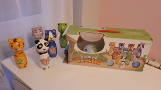 Juego de Bolos Infantiles Animales