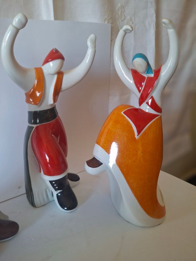 GALOS conjunto de figuras Folk Gallego