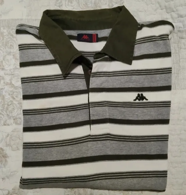Polo Kappa uomo manica lunga XL