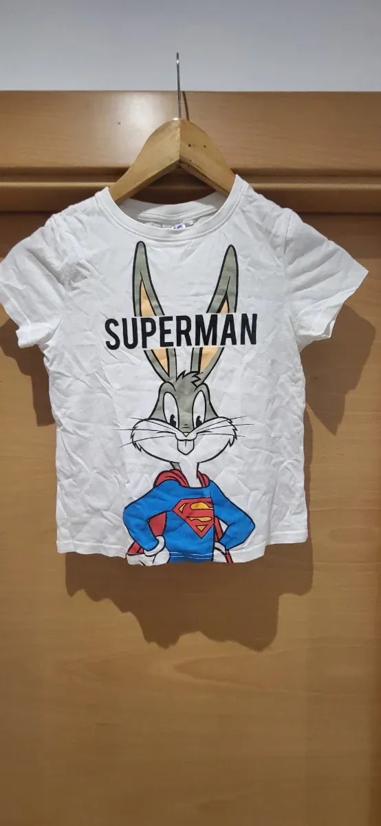 Camiseta Bugs Bunny Superman 8A