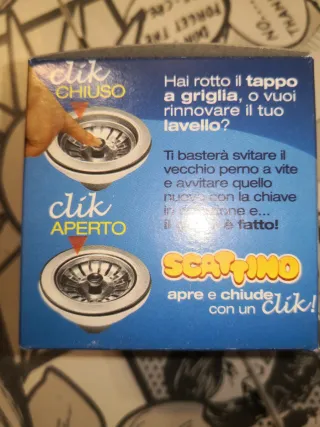 Tappo Scattino per Lavello Universale