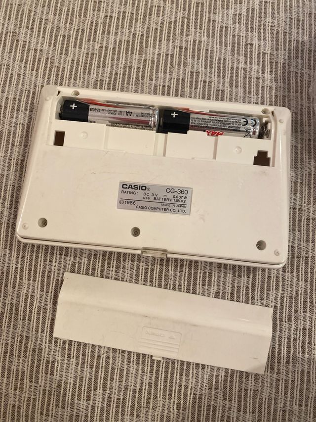 Casio CG-360 SL BANKMAN Juego Electrónico