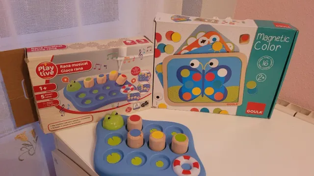 Lote 2 juegos infantiles Playtive y Goula