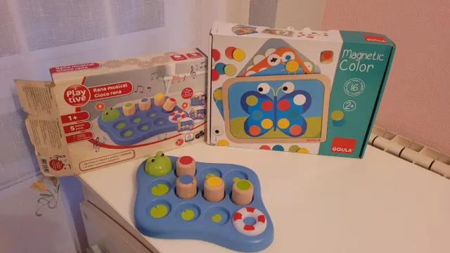 Lote 2 juegos infantiles Playtive y Goula