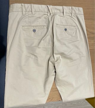 Pantalón Chino Calvin Klein Beige Talla 32/32