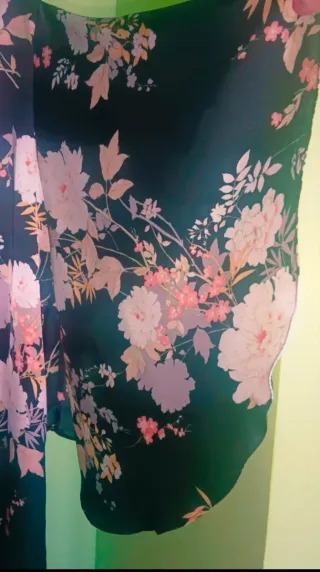 Vestido estampado floral para eventos