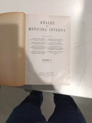 vol II anales de medicina interna 1933