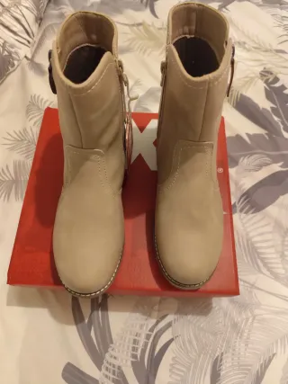 Botas beige