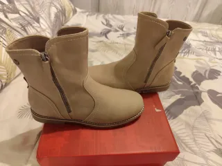 Botas beige