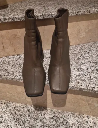 Botín Mango Caqui Talla 39