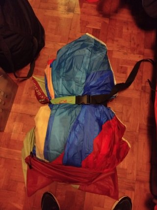 Parapendio nuovo per principianti, vedi il mio profilo