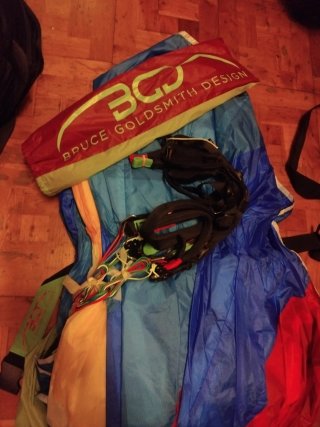 Parapendio nuovo per principianti, vedi il mio profilo