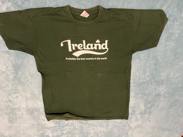 Camiseta Irlanda Verde Talla M