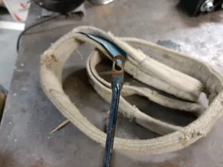 Guardabarros bicicleta antiguo