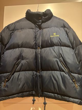 Plumífero Boomerang Azul Marino Talla S