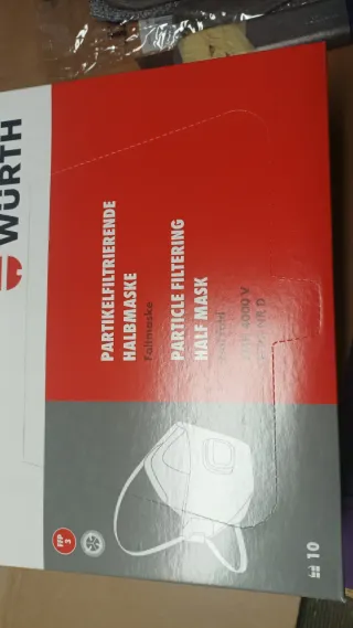 Würth Maschera 3 Confezioni Filtra-Particelle FFP3