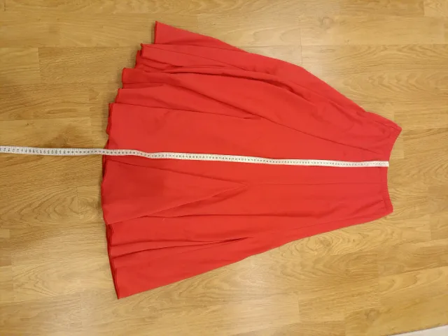 Falda Flamenco Baile Roja