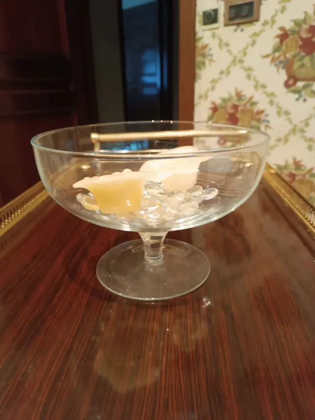 Centro de mesa cristal para velas