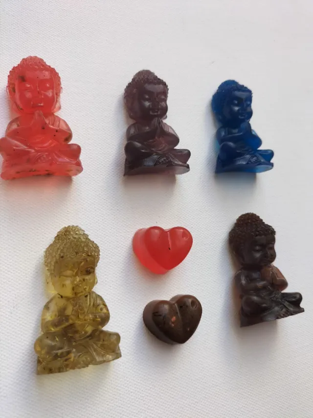 Jabones artesanales ruda y glicerina