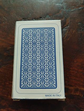 Modiano Poker Solitario Inglese Carte da Gioco