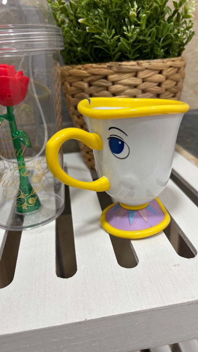 Vasos Bella y Bestia