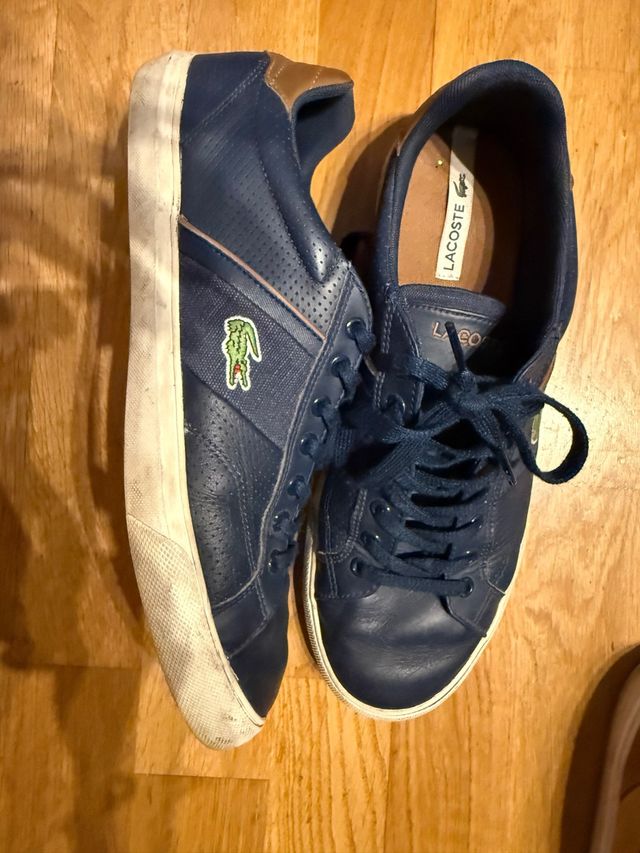 Zapatillas Lacoste Azul Marino