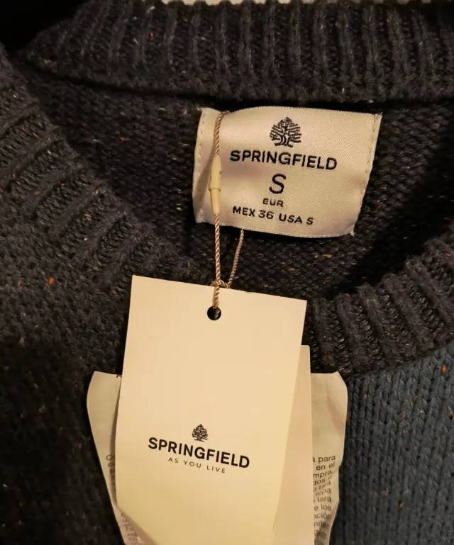 Jersey hombre bloques color